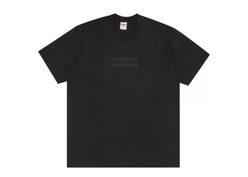 Supreme Tonal Box Logo Tee Black SS23TBLCK