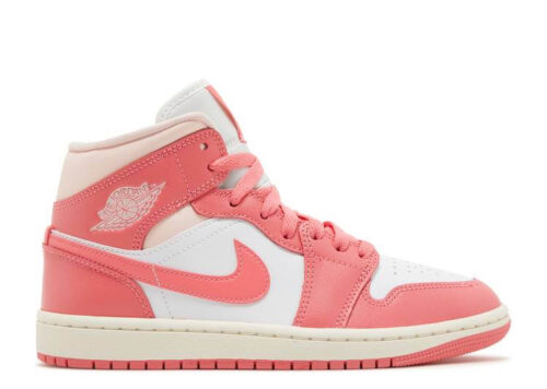 Nike Air Jordan 1 Mid Strawberries and Cream (W) BQ6472-186