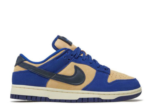 Nike Dunk Low LX Blue Suede (W) DV7411-400