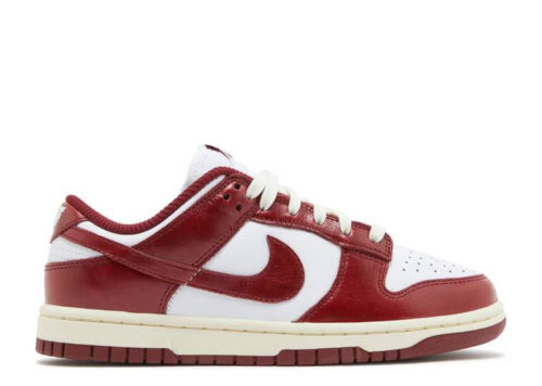 Nike Dunk Low PRM Vintage Team Red (W) FJ4555-100