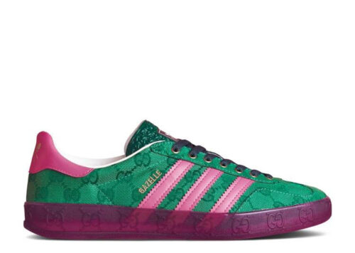 adidas x Gucci Gazelle Green GG Monogram (W) IE4795