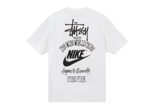Nike x Stussy The Wide World Tribe T-Shirt White DV1774-100