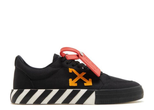 OFF-WHITE Vulcanized Low Black Orange Canvas OMIA085S23FAB0011020