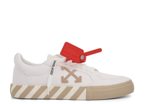 OFF-WHITE Vulcanized Low White Sand OMIA085S23FAB0020117