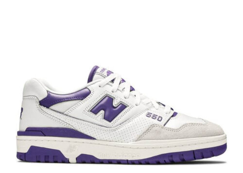 New Balance 550 White Purple BB550WR1