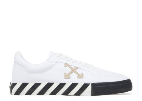 OFF-WHITE Vulc Low White Black Sand OMIA085S23FAB0010117