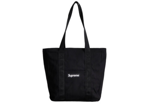 Supreme Canvas Tote (FW20:FW21) Black