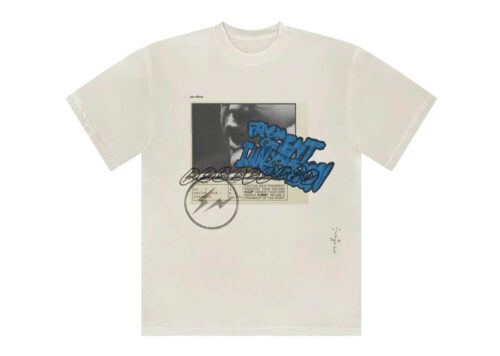 Travis Scott Cactus Jack For Fragment Manifest T-shirt White