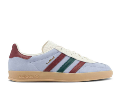 adidas Gazelle Indoor Blue Dawn Collegiate Burgundy IG4994
