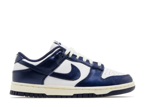 Nike Dunk Low PRM Vintage Navy (W) FN7197-100