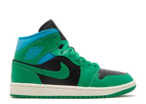 Nike Air Jordan 1 Mid Lucky Green Aquatone (W) BQ6472-033
