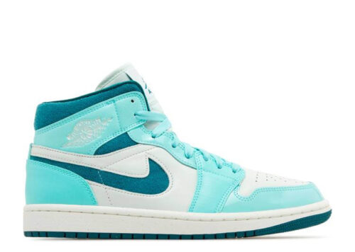 Nike Air Jordan 1 Mid Chenille Bleached Turquoise (W) DZ3745-300