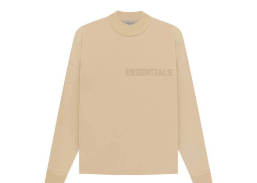 Fear of God Essentials LS Tee Sand 125BT222014F