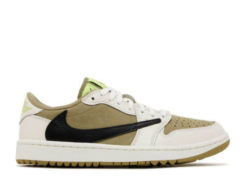 Nike Air Jordan 1 Retro Low Golf Travis Scott Neutral Olive FZ3124-200