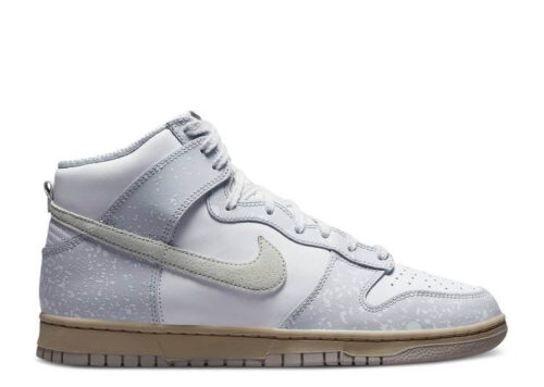 Nike Dunk High Spray Paint White Pure Platinum FD9759-100
