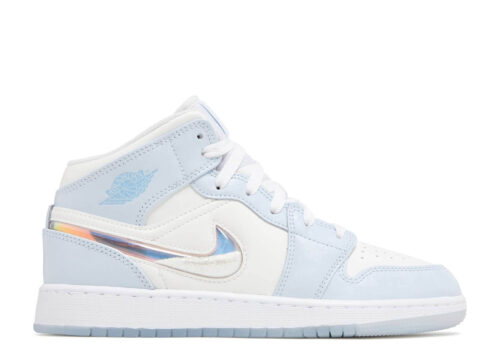 Nike Air Jordan 1 Mid Glitter Swoosh (GS) FQ9117-400