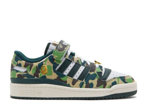 adidas Forum 84 Low Bape 30th Anniversary Green Camo ID4771
